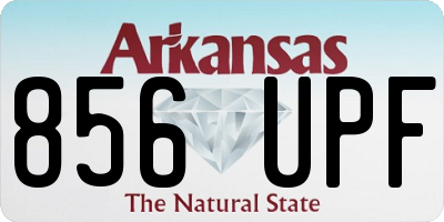 AR license plate 856UPF