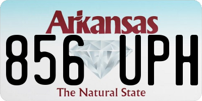 AR license plate 856UPH