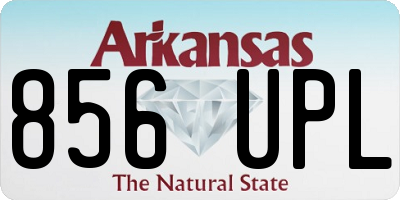 AR license plate 856UPL