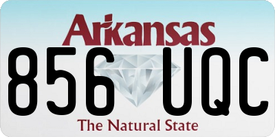AR license plate 856UQC