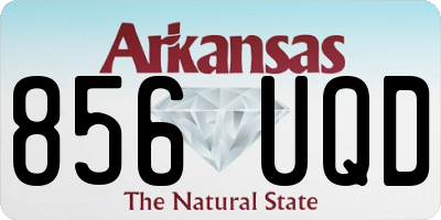 AR license plate 856UQD