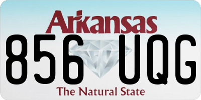 AR license plate 856UQG