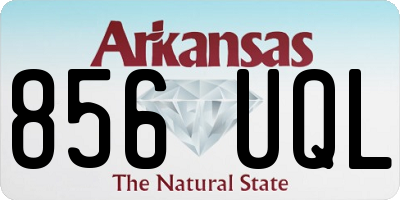 AR license plate 856UQL