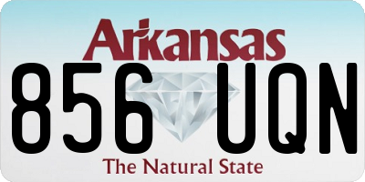 AR license plate 856UQN