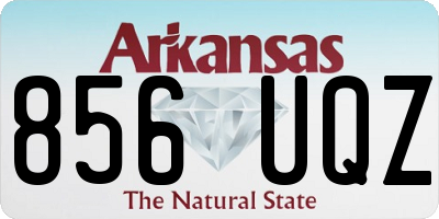 AR license plate 856UQZ