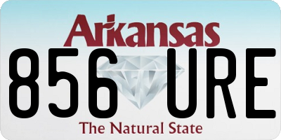 AR license plate 856URE