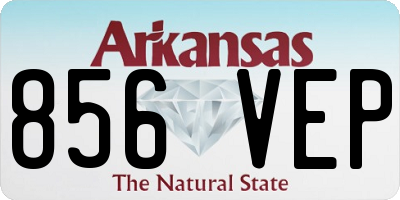 AR license plate 856VEP