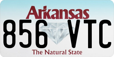 AR license plate 856VTC