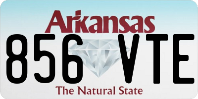 AR license plate 856VTE