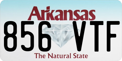 AR license plate 856VTF