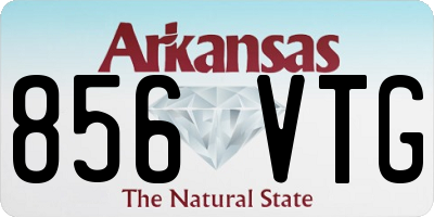 AR license plate 856VTG