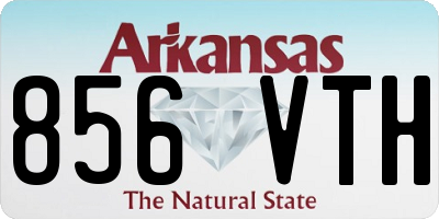 AR license plate 856VTH