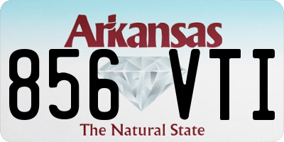 AR license plate 856VTI