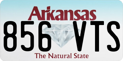 AR license plate 856VTS
