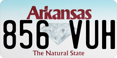 AR license plate 856VUH