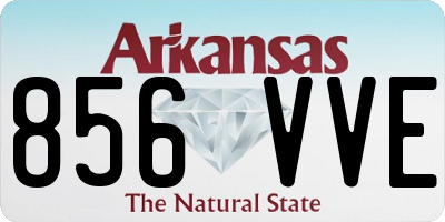 AR license plate 856VVE