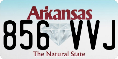 AR license plate 856VVJ