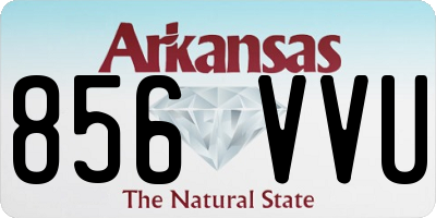 AR license plate 856VVU