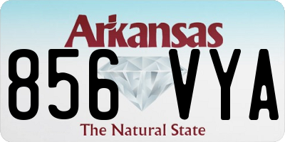 AR license plate 856VYA