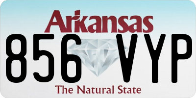 AR license plate 856VYP