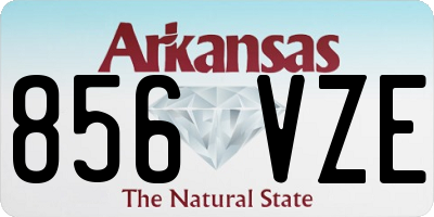 AR license plate 856VZE