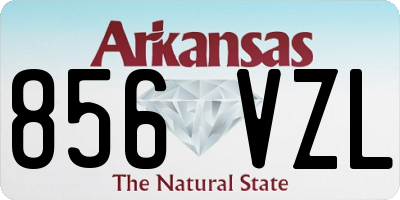 AR license plate 856VZL