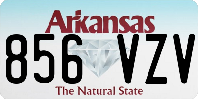 AR license plate 856VZV