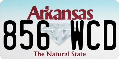 AR license plate 856WCD