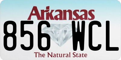 AR license plate 856WCL