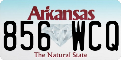 AR license plate 856WCQ