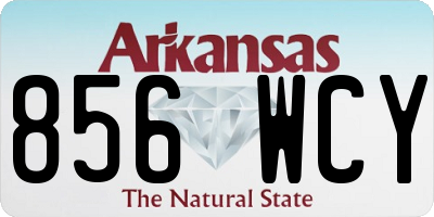 AR license plate 856WCY