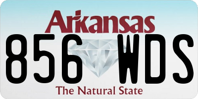 AR license plate 856WDS
