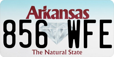 AR license plate 856WFE