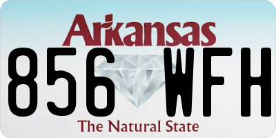 AR license plate 856WFH