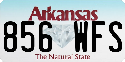 AR license plate 856WFS