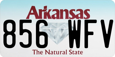 AR license plate 856WFV