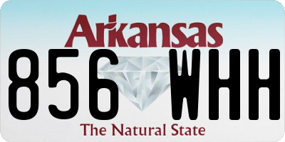 AR license plate 856WHH