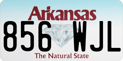AR license plate 856WJL