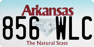 AR license plate 856WLC