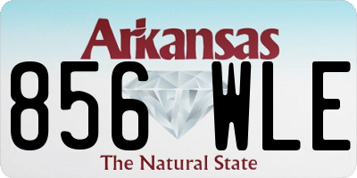 AR license plate 856WLE