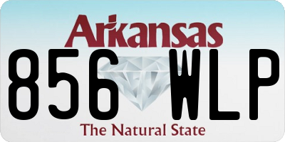 AR license plate 856WLP