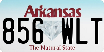 AR license plate 856WLT