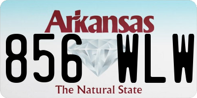 AR license plate 856WLW