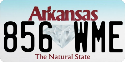 AR license plate 856WME