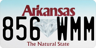 AR license plate 856WMM