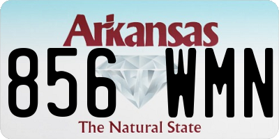 AR license plate 856WMN