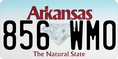 AR license plate 856WMO