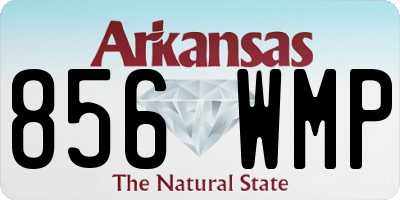 AR license plate 856WMP