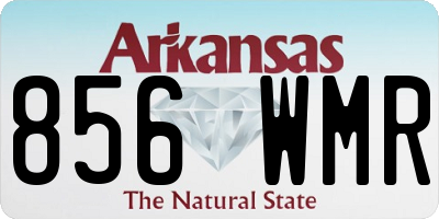 AR license plate 856WMR