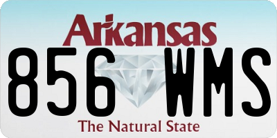 AR license plate 856WMS
